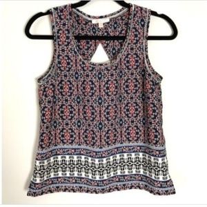 Skies Are Blue Women 8 Petite Blouse Top